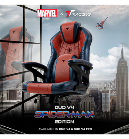 TTRacing Duo V4 Gaming Chair - Spider-Man Edition - Gaming Gears - Best ...