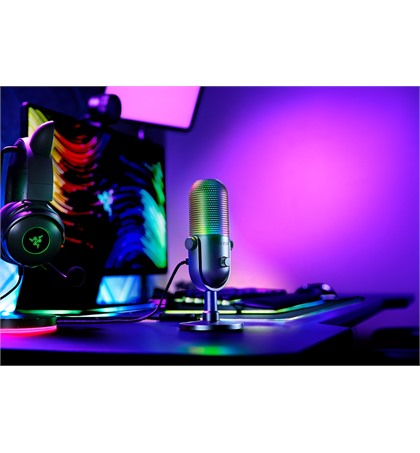 Razer Seiren V3 Chroma - RGB USB Microphone with Tap-to-Mute - FRML ...