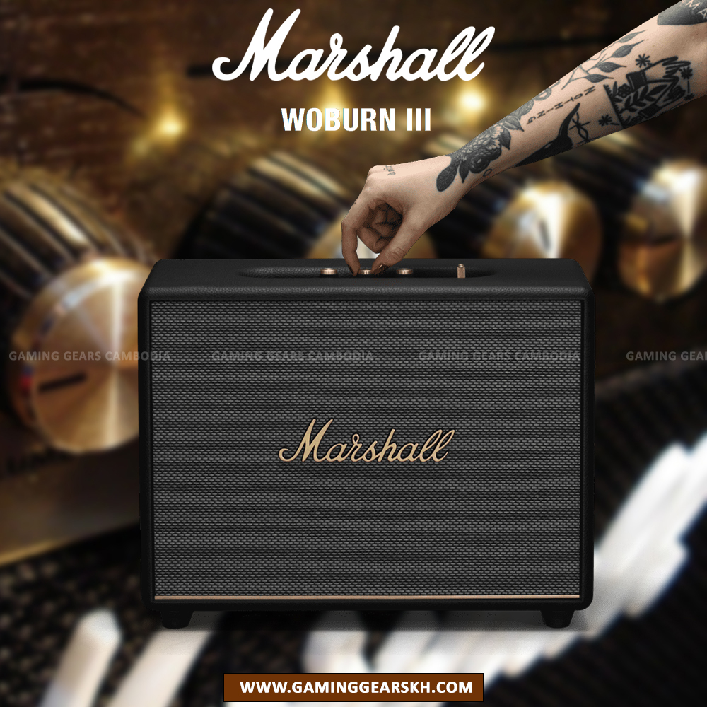 Marshall Woburn 3 / Woburn III Bluetooth Speaker, Hobbies & Toys, Music &  Media, Music Accessories on Carousell